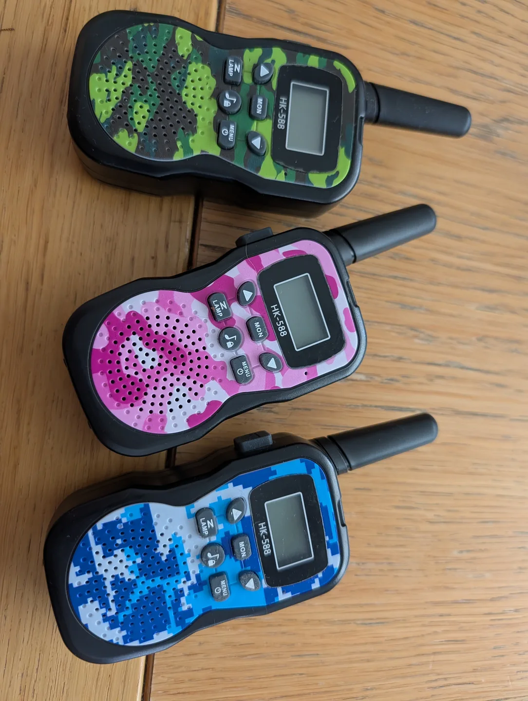 Set 3 walkie-talkie pentru copii