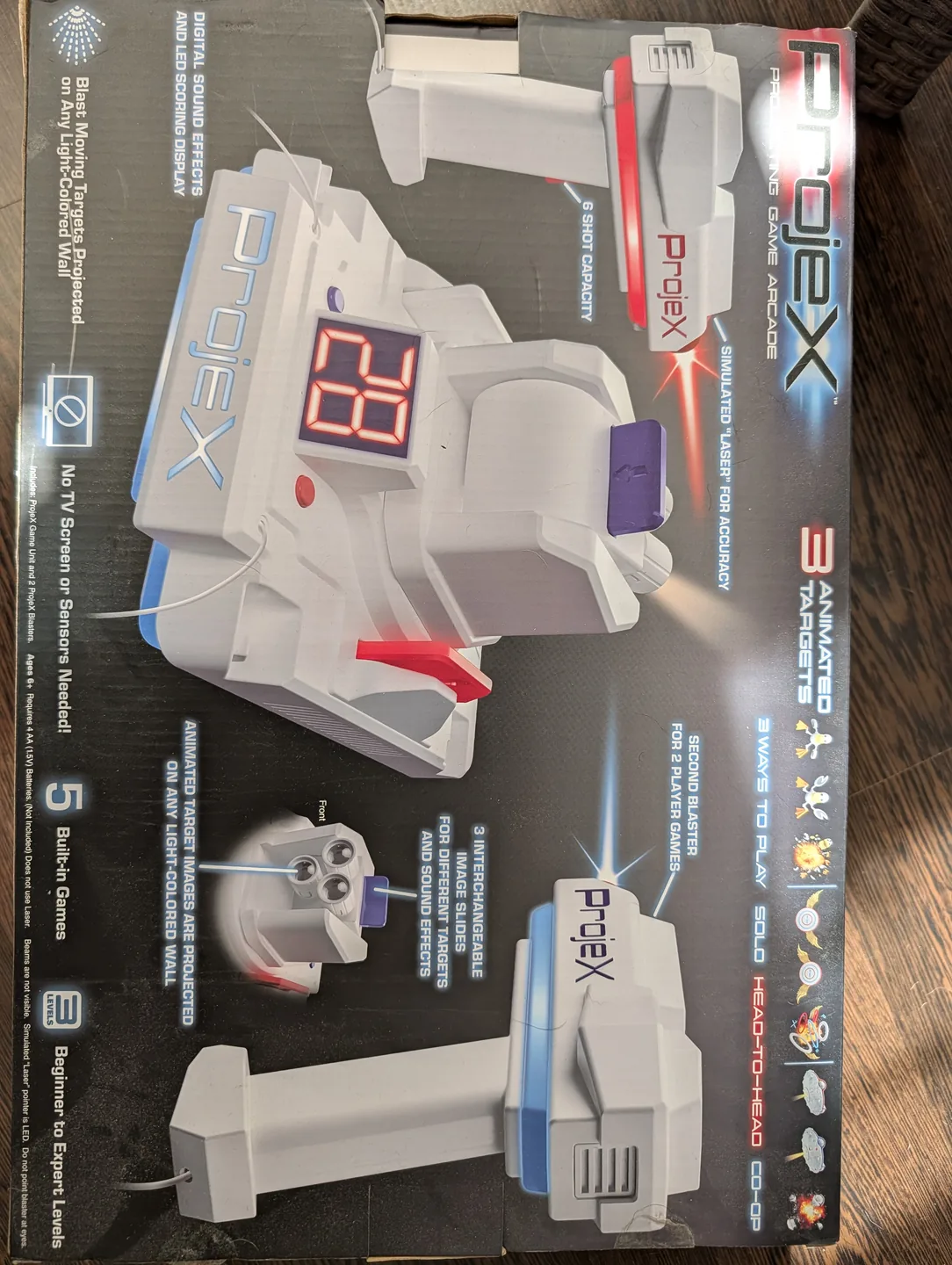 Joc de țintit ProjeX Game Arcade, folosit o dată